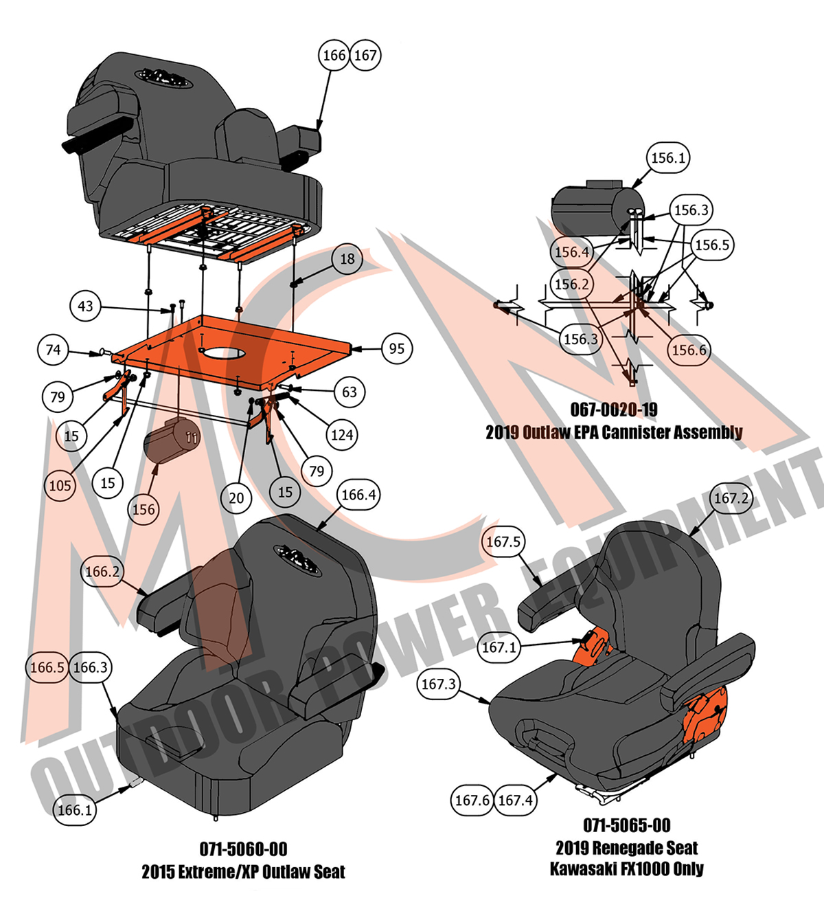 Lama A Ponte Caltric Gator Per Tosaerba Bad Boy Rebel/Rogue/Raider &ndash; 54&Prime; &ndash; Set Da 3 Lame Verdi &ndash; Anni 2019-2024